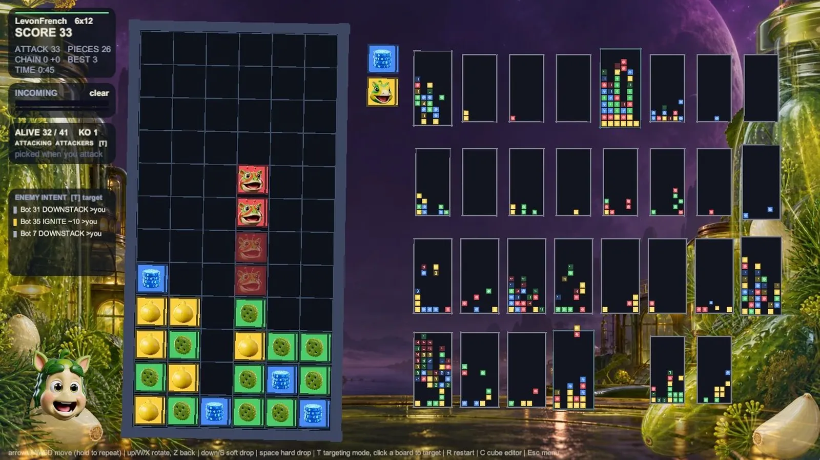 Cabinet Clash: Puzzle Battle, KO