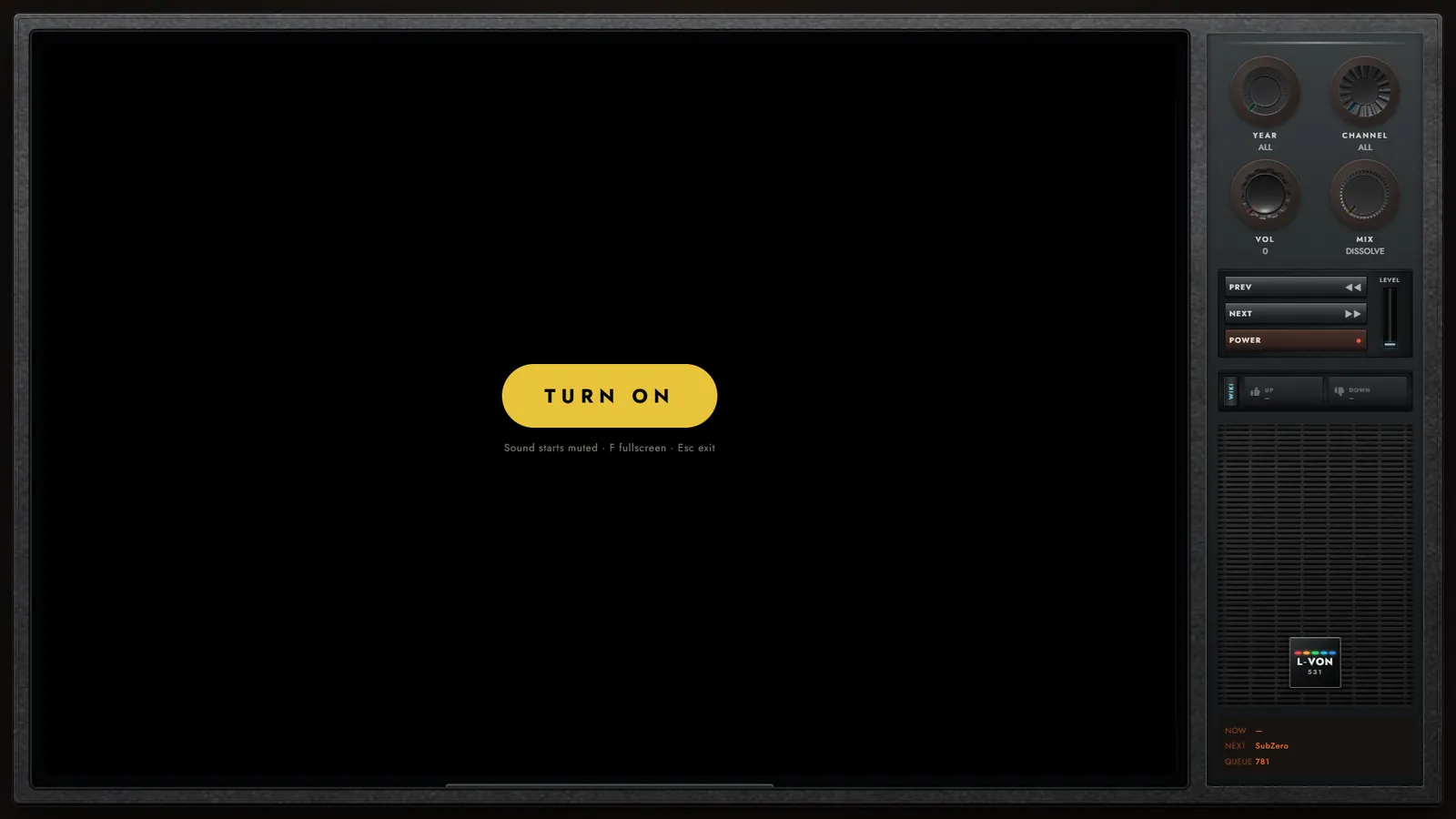 L-Von.TV: Power On